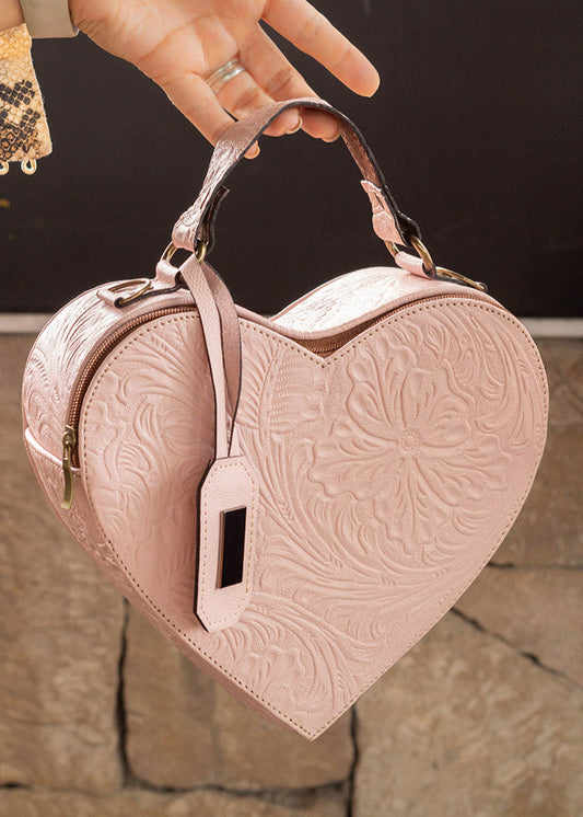 Bolsa Corazón Rosa