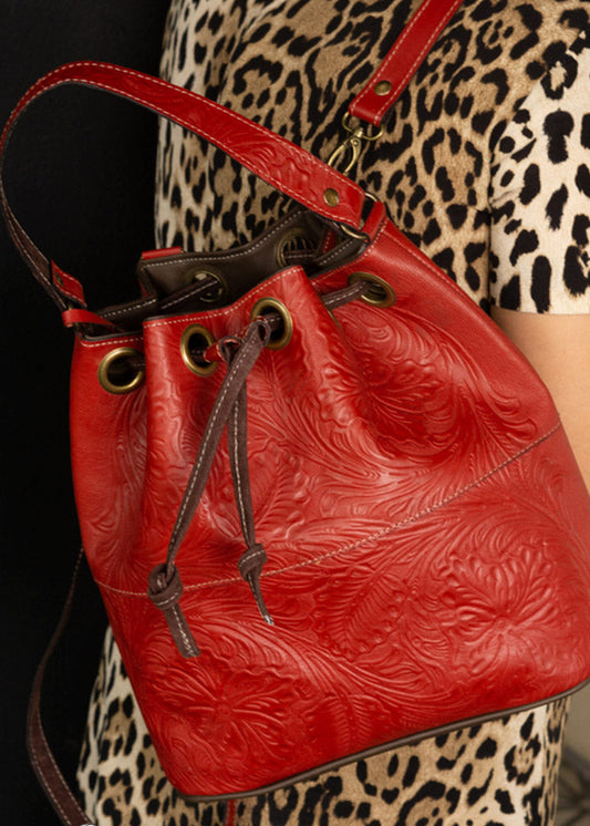 Bolsa Morral Rojo