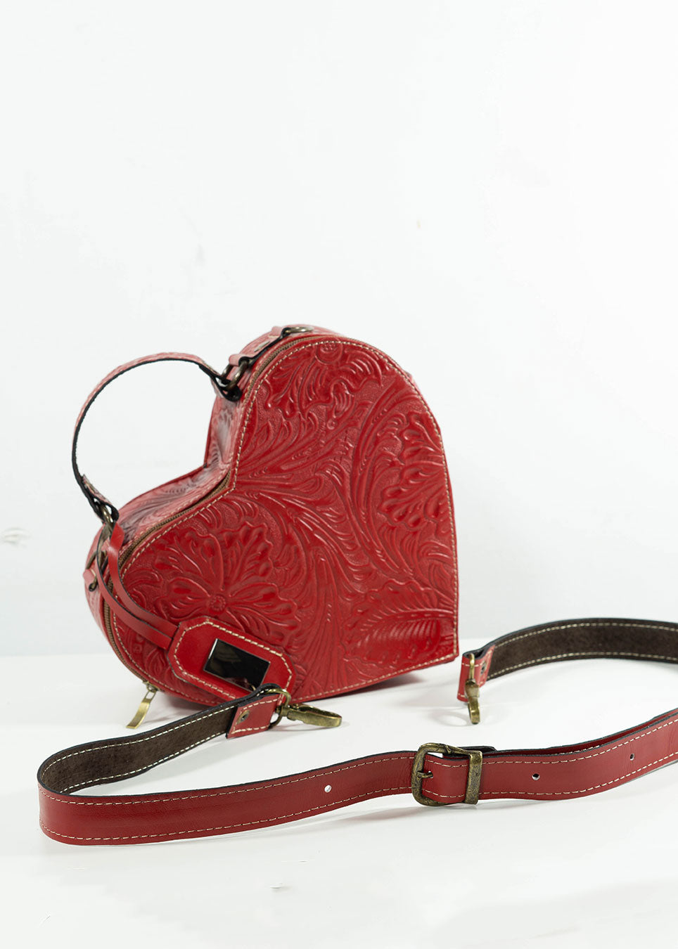 Bolsa de Corazón Rojo